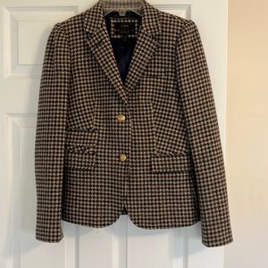 J. Crew Houndstooth Blazer